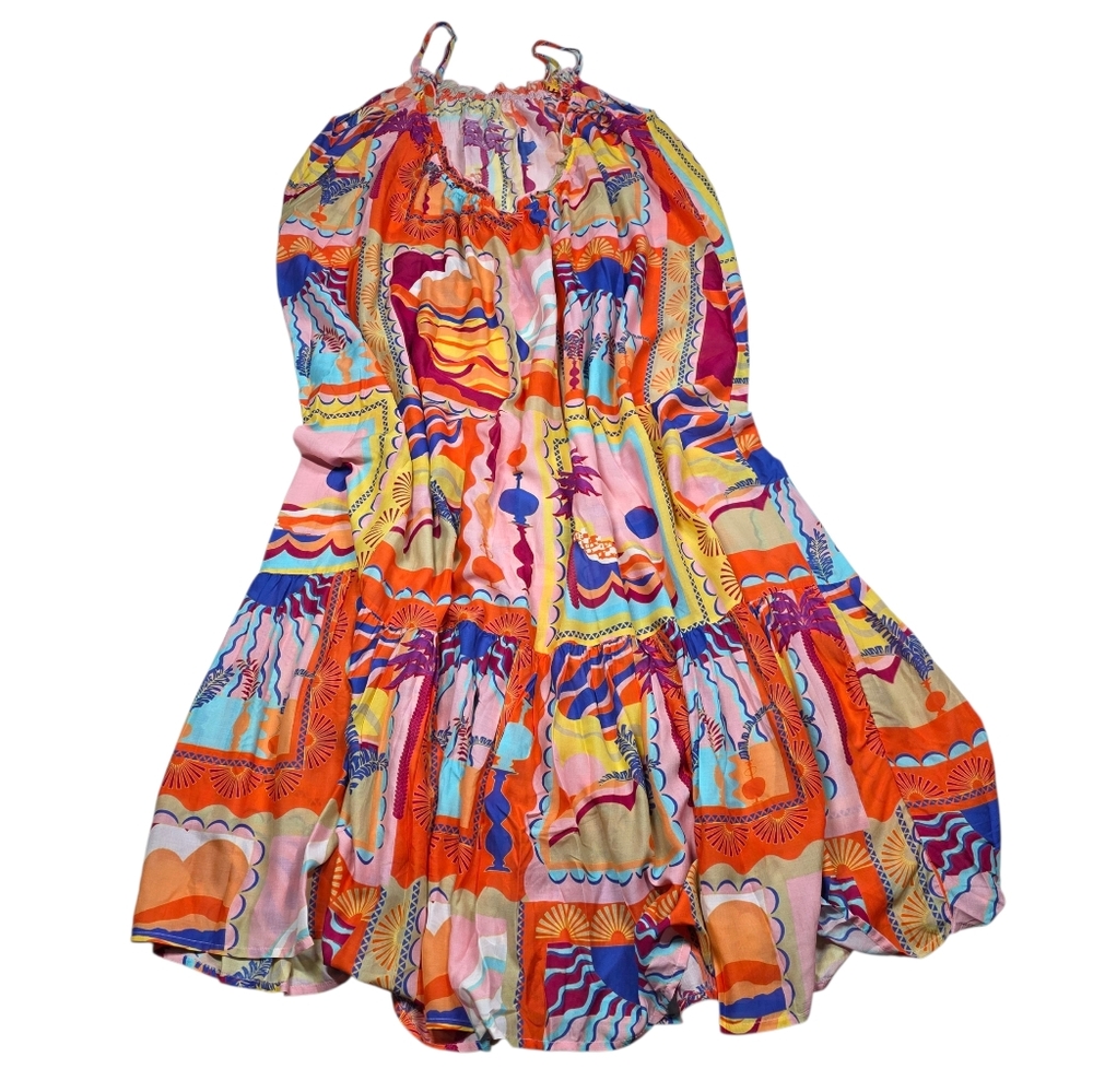 CELANDINE By Anthropologie The Malika Gauze Maxi Dress - Picture 4 of 15